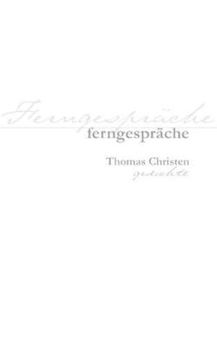 Cover image for Ferngesprache: Gedichte