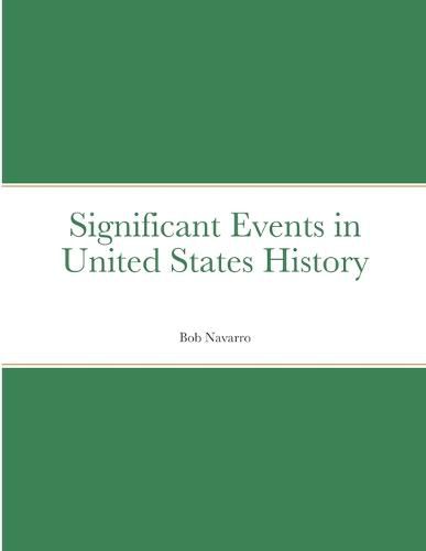 Cover image for Significant Events in United States History