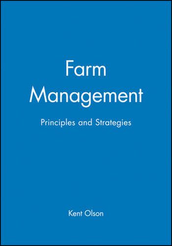 Cover image for Farm Management: Principles and Strategies