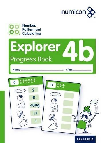 Cover image for Numicon: Number, Pattern and Calculating 4 Explorer Progress Book B (Pack of 30)