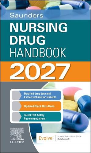 Cover image for Saunders Nursing Drug Handbook 2027