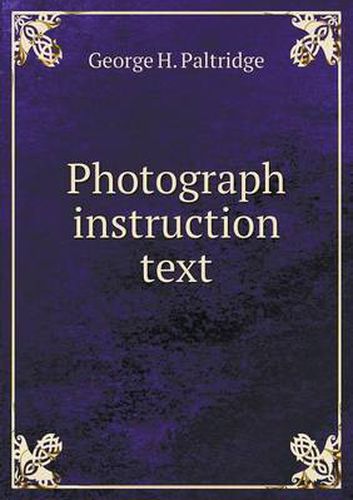 Cover image for Photograph instruction text