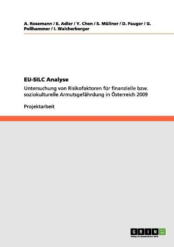 Cover image for Eu-Silc Analyse