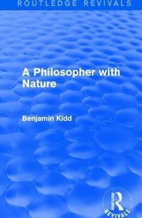 Cover image for A Philosopher with Nature