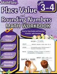 Cover image for Place Value and Expanded Notations Math Workbook 4th Grade