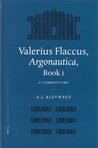 Valerius Flaccus, Argonautica, Book I: A Commentary