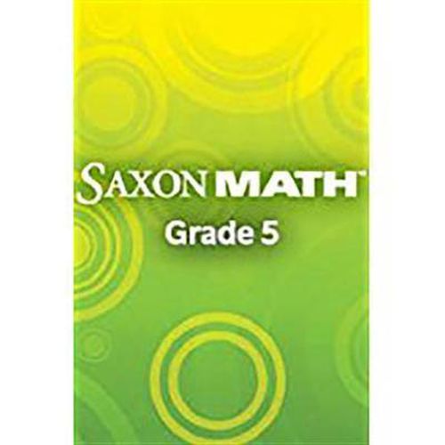 Cover image for Saxon Math Intermediate 5: Instructional Presentation CD