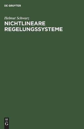 Cover image for Nichtlineare Regelungssysteme