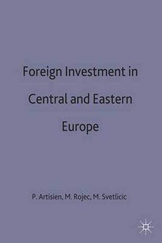 Cover image for Foreign Investment and Privatization in Eastern Europe