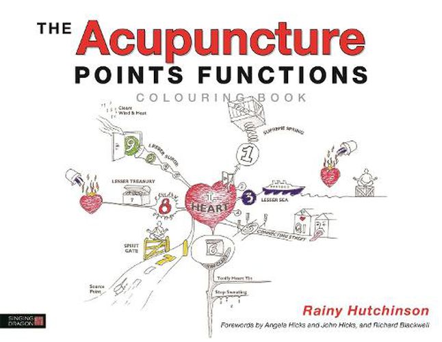 Cover image for The Acupuncture Points Functions Colouring Book