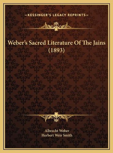 Weber's Sacred Literature of the Jains (1893)