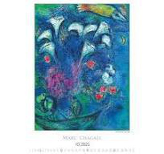 Marc Chagall 42x56 Calendar 2025