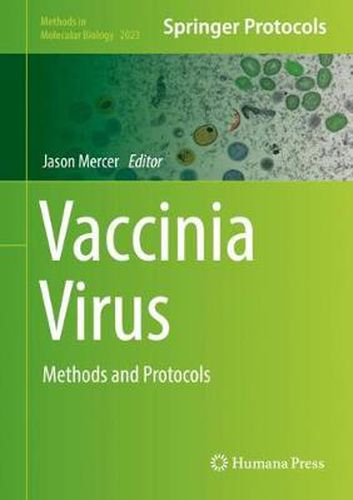 Cover image for Vaccinia Virus: Methods and Protocols