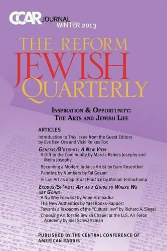 Cover image for Judaism & the Arts: Ccar Journal, Winter 2013