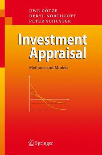 Cover image for Investment Appraisal: Methods and Models