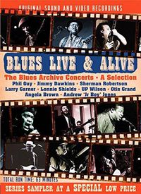 Cover image for Blues Live And Alive Blues Archive Concerts Dvd