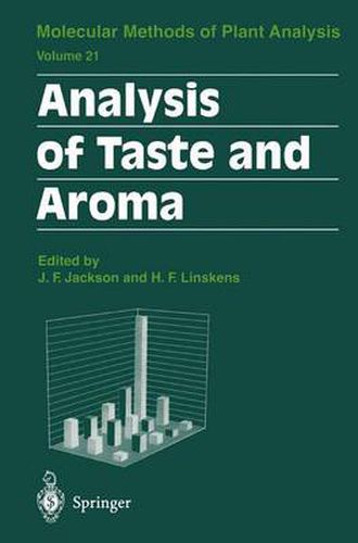 Cover image for Analysis of Taste and Aroma