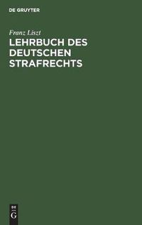 Cover image for Lehrbuch des deutschen Strafrechts