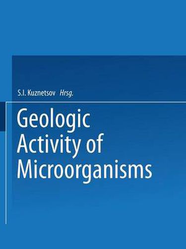 Cover image for Geologic Activity of Microorganisms