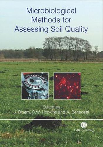 Cover image for Microbiological Methods for Assessing Soil Quality