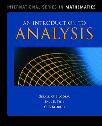 Cover image for An Introduction to Analysis