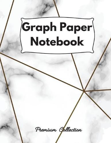 Cover image for Graph Paper Notebook: Large Simple Graph Paper Notebook, 100 Quad ruled 5x5 pages 8.5 x 11 / Grid Paper Notebook for Math and Science Students / Premium Collection Notebooks