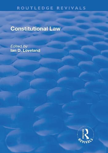 Cover image for Constitutional Law