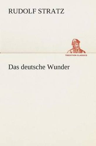 Cover image for Das deutsche Wunder