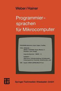 Cover image for Programmiersprachen Fur Mikrocomputer: Ein UEberblick