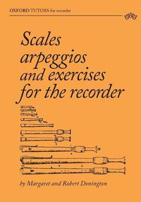 Cover image for Scales, arpeggios and exercises for the recorder