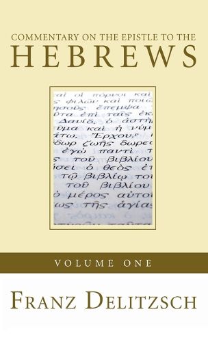 Cover image for Commentary on the Epistle to the Hebrews, Volume 1