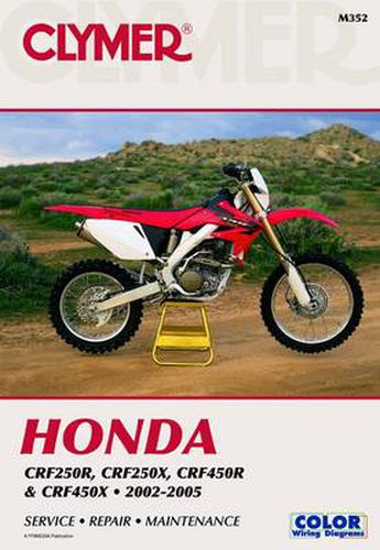 Cover image for Honda CRf250R (2004), CRf250X (2