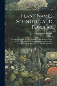 Cover image for Plant Names Scientific And Popular