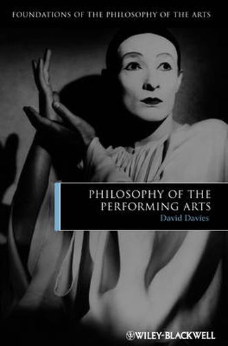 Cover image for The Philosophy of the Performing Arts