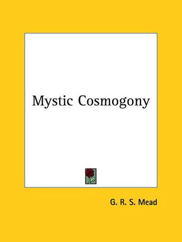 Cover image for Mystic Cosmogony