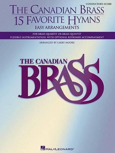 Cover image for 15 Favorite Hymns: Canadian Brass