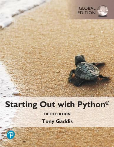 Cover image for Starting Out with Python [Global Edition]