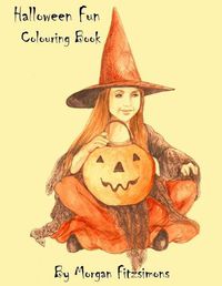 Cover image for Halloween Fun Colouring Book: Art Therapy Collection