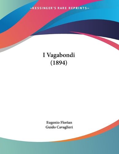 Cover image for I Vagabondi (1894)