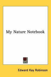 Cover image for My Nature Notebook