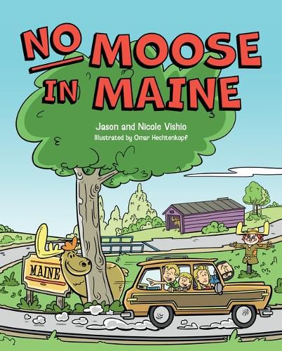 Cover image for No Moose in Maine