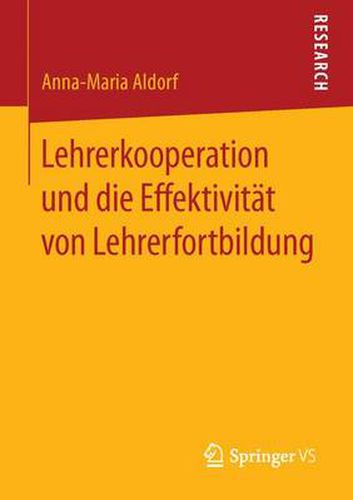Cover image for Lehrerkooperation und die Effektivitat von Lehrerfortbildung