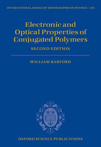 Cover image for Electronic and Optical Properties of Conjugated Polymers