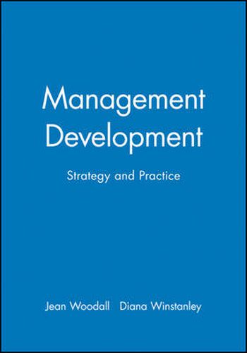 Cover image for Management Development: Strategy and Practice