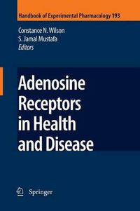 Cover image for Adenosine Receptors in Health and Disease