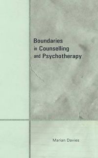 Cover image for Boundaries in Counselling and Psychotherapy