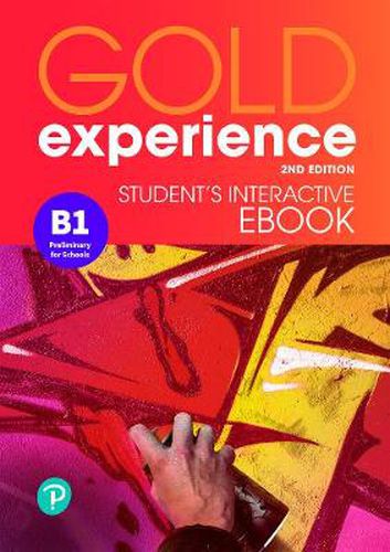 Cover image for Gold Experience 2nd Edition B1 Student's eBook Online Access Code