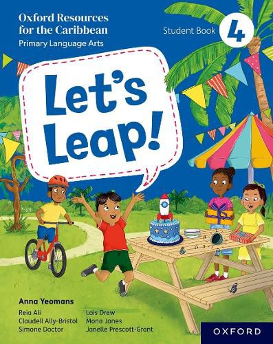 Cover image for Let's Leap! Caribbean Primary Language Arts: Student Book 4