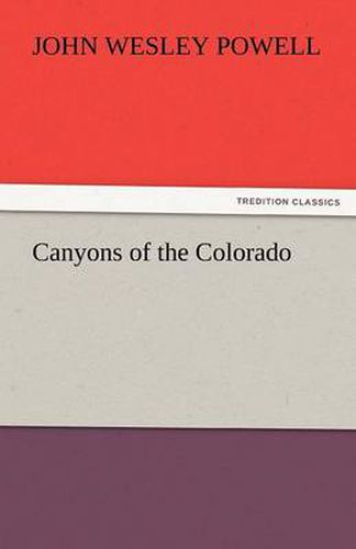 Cover image for Canyons of the Colorado