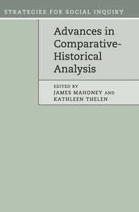 Cover image for Advances in Comparative-Historical Analysis